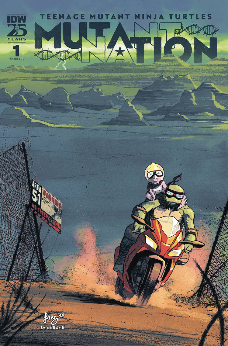 Teenage Mutant Ninja Turtles Mutant Nation (2024 IDW)