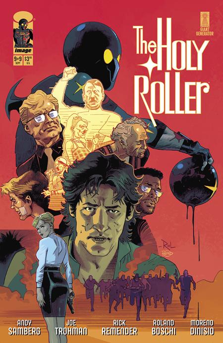 Holy Roller, Issue #9 (OF 9) CVR A ROLAND BOSCHI & MORENO DINISIO