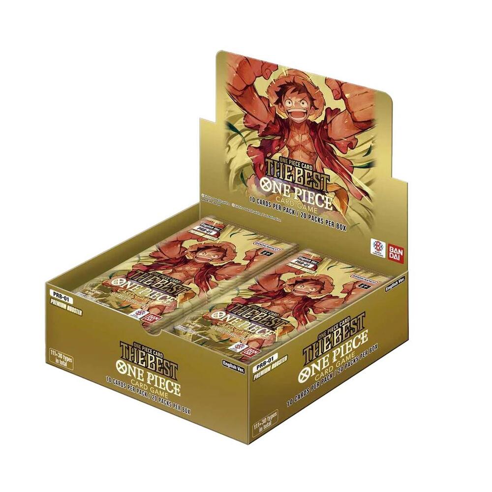 One Piece TCG: Premium Booster Display (20) (PRB-01) Coffee Cat Comics One Piece TCG: Premium Booster Display (20) (PRB-01) Coffee Cat Comics