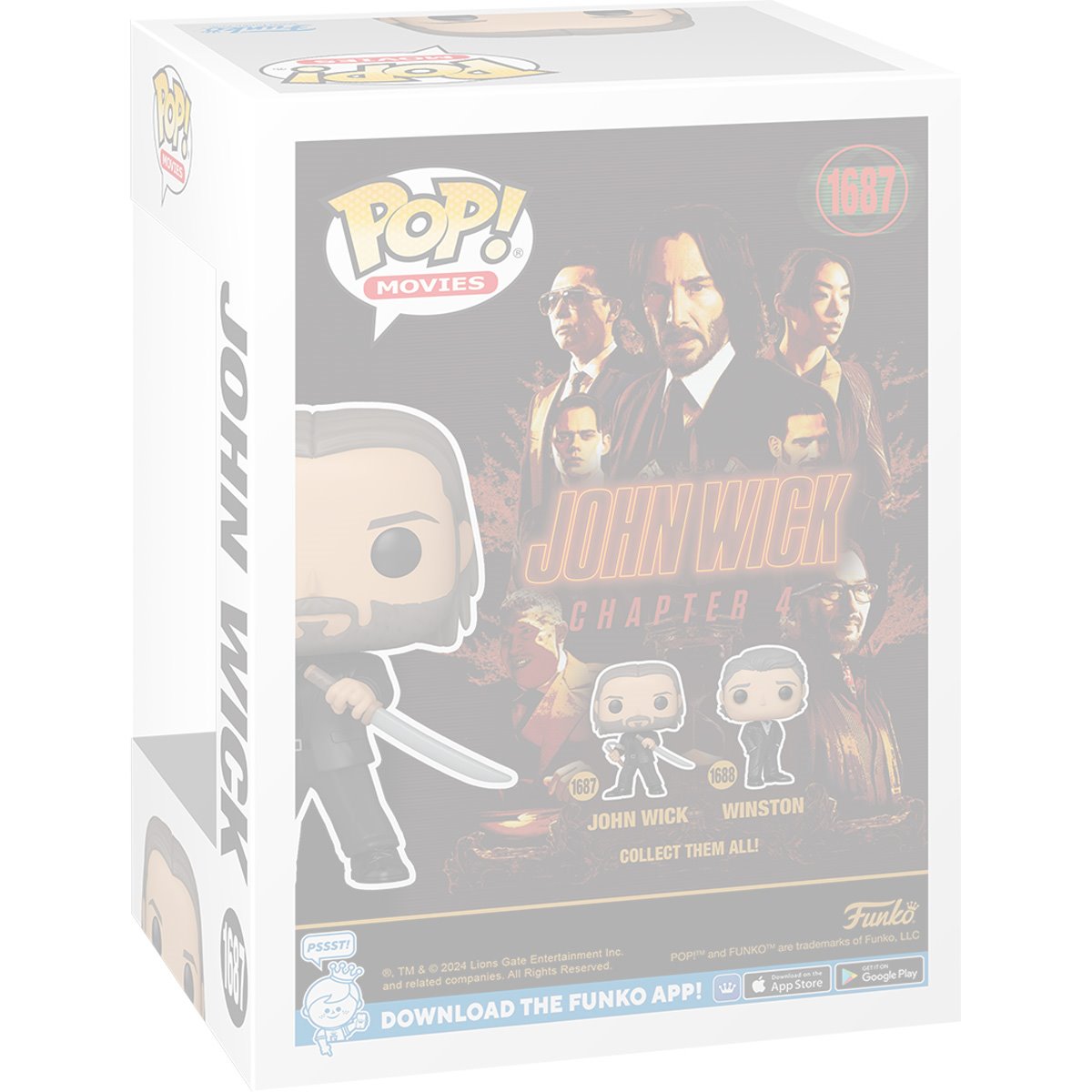 Funko Pop! Movies: John Wick: Chapter 4 - John Wick #1687