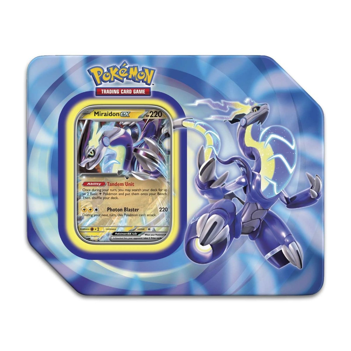 Pokemon TCG: Paldea Legends Tin - Miraidon