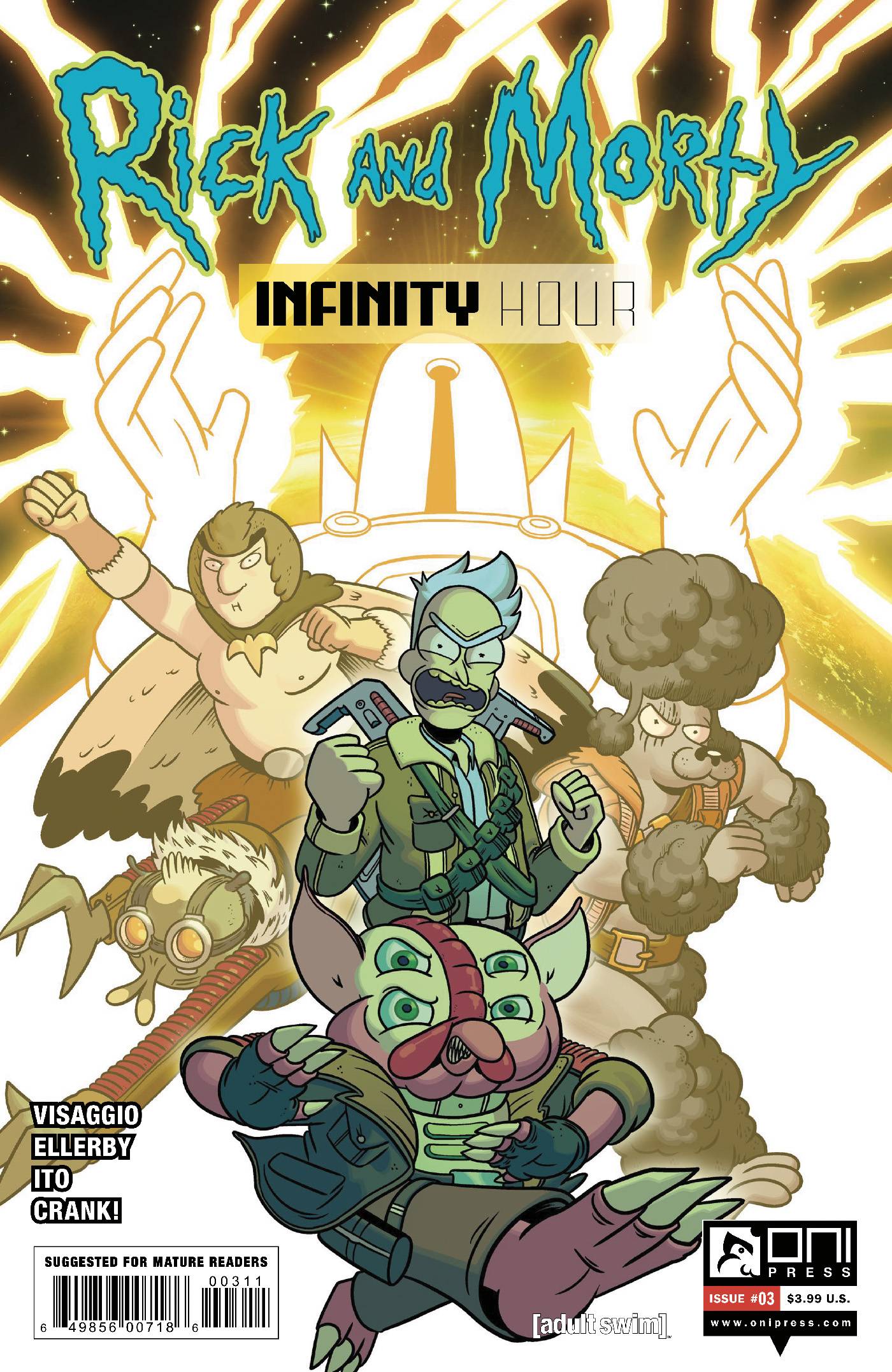 Rick & Morty: Infinity Hour, Issue #3 CVR B Ito