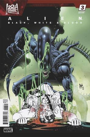 Alien Black White and Blood, Issue #3 PAULO SIQUEIRA VAR