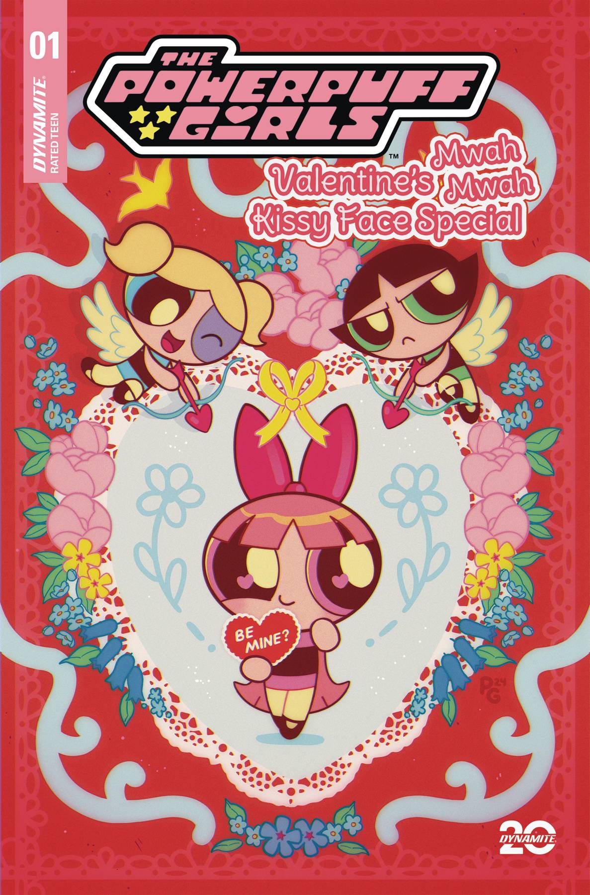 Powerpuff Girls: Valentines Kissy Face, Issue #01 CVR A GANUCHEAU