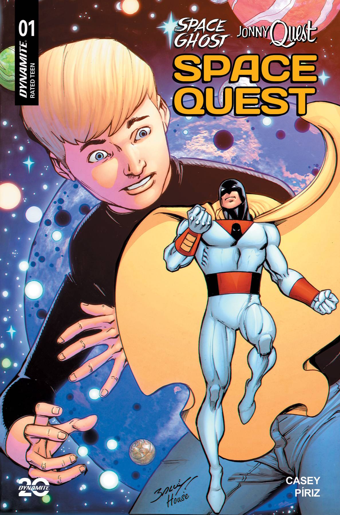 Space Ghost, Jonny Quest: Space Quest, Issue #1 CVR K 10 COPY INCV BA