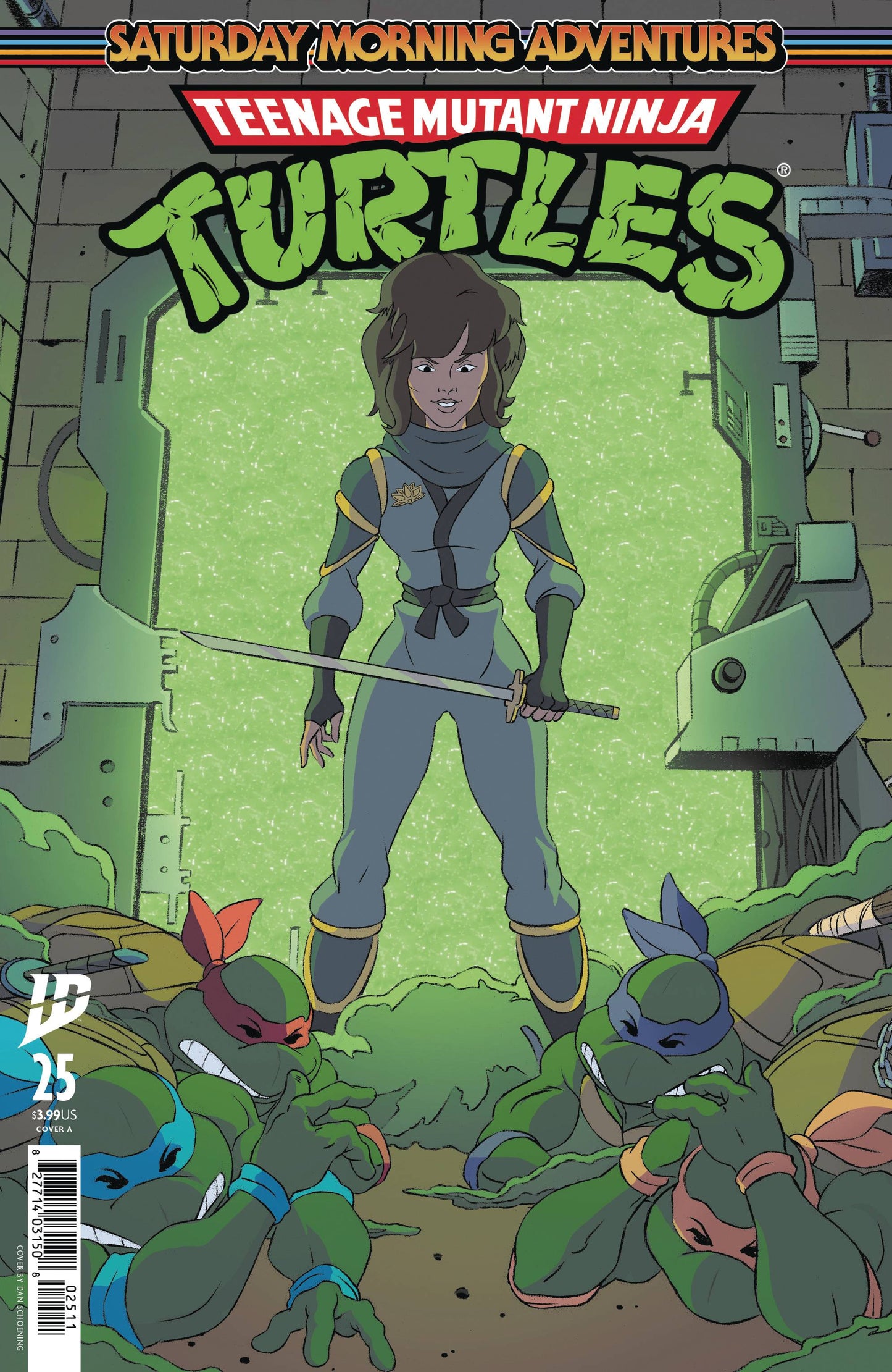 TMNT: Saturday Morning ADV, Issue #25 CVR A SCHOENING