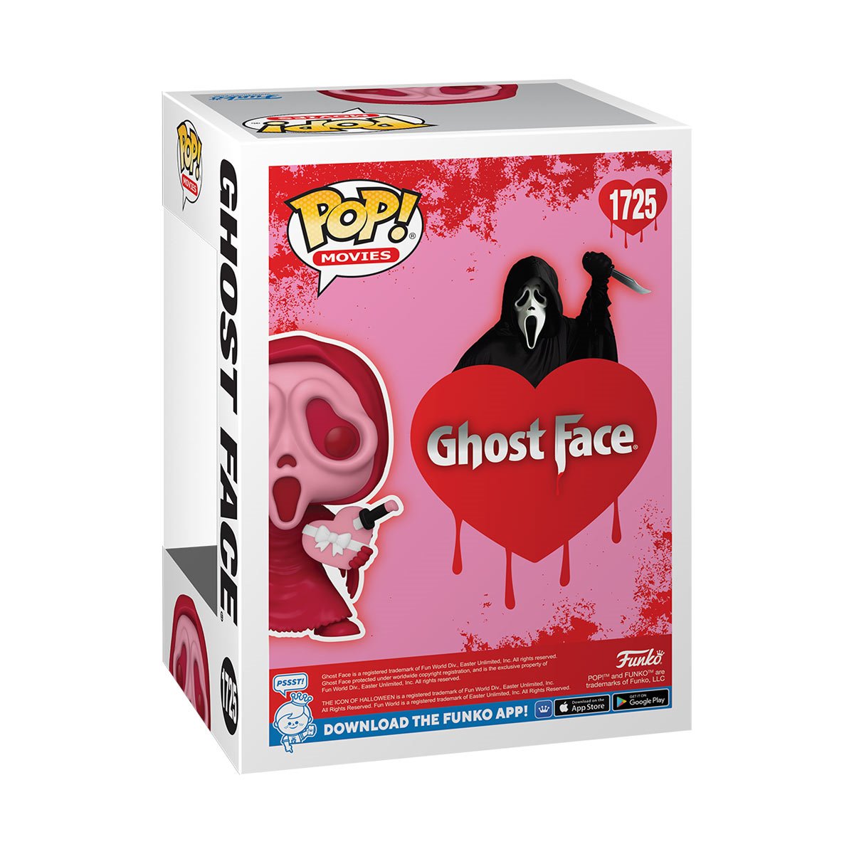 Funko Pop! Movies: Ghost Face - Valentines - Ghost Face #1725