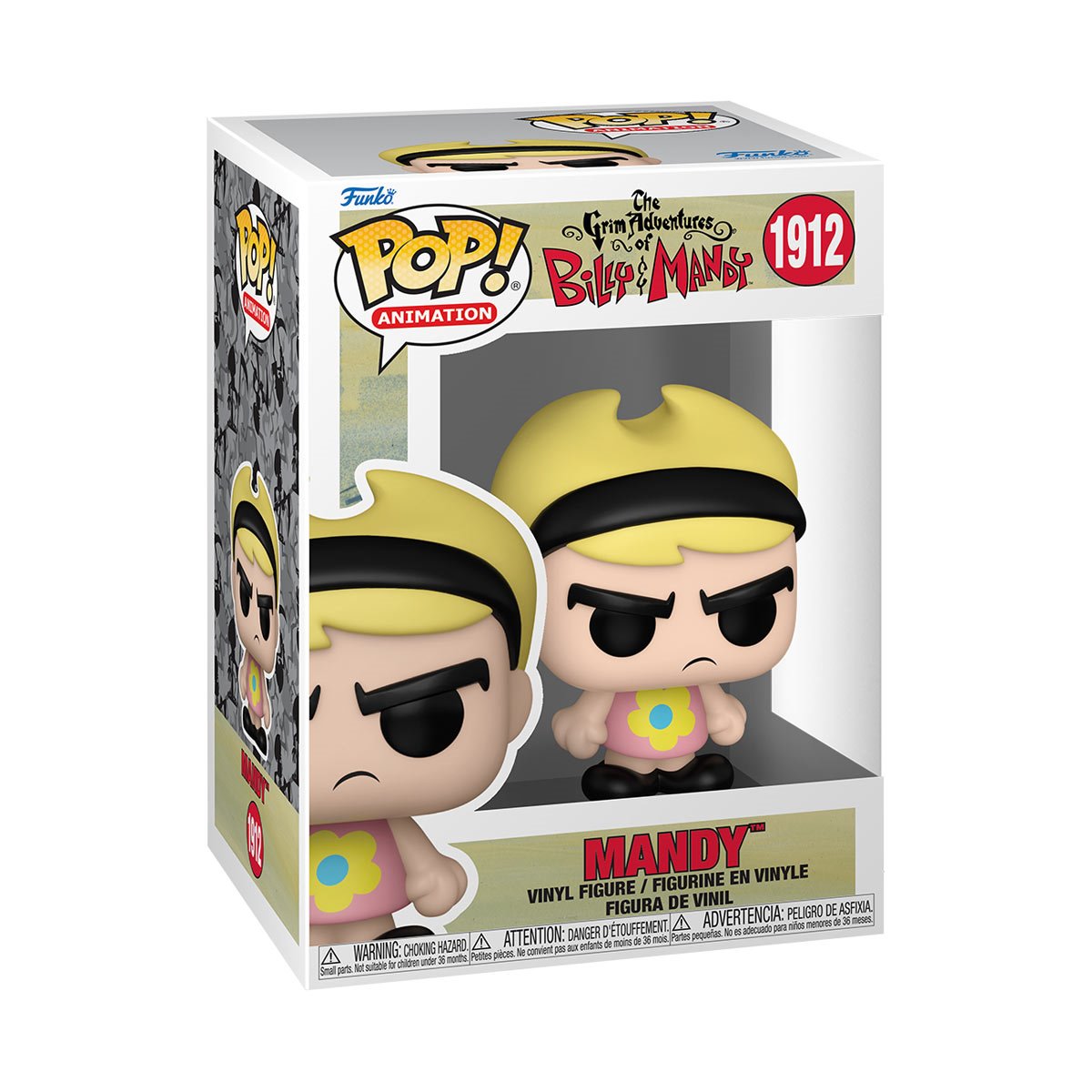 Funko Pop! Animation: The Grim Adventures of Billy & Mandy - Mandy #1912