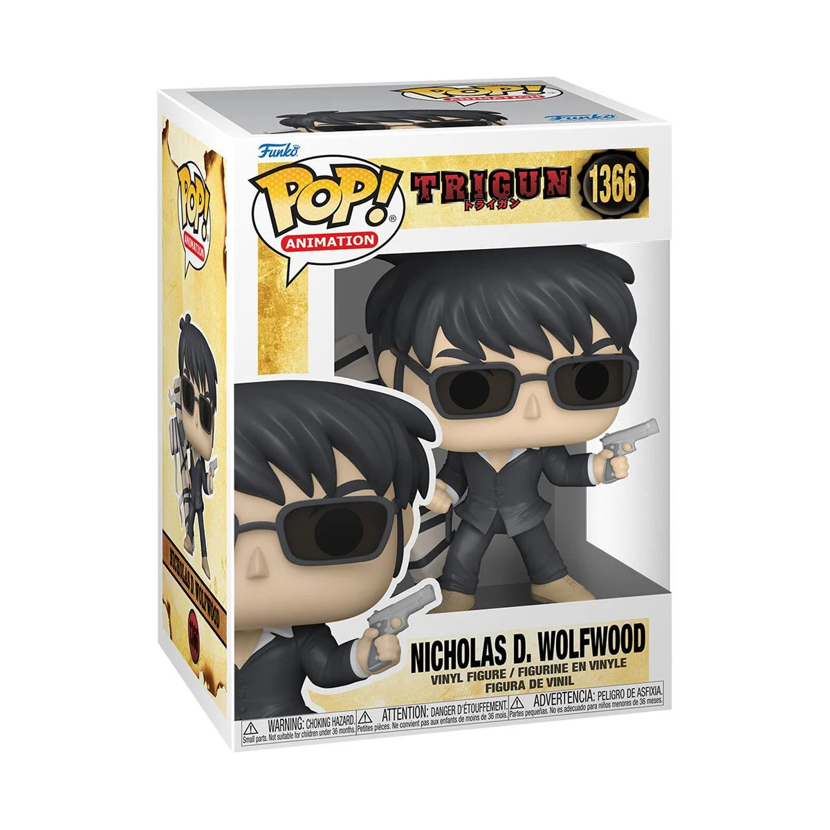 Funko Pop! Animation: Trigun - Nicholas D. Wolfwood #1366