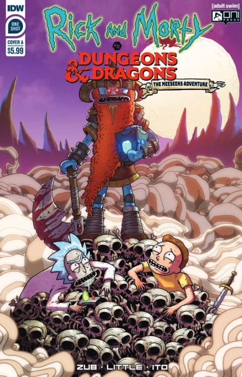 Rick & Morty Vs Dungeons & Dragons Meeseeks Issue #1 CVR A (One-Shot)