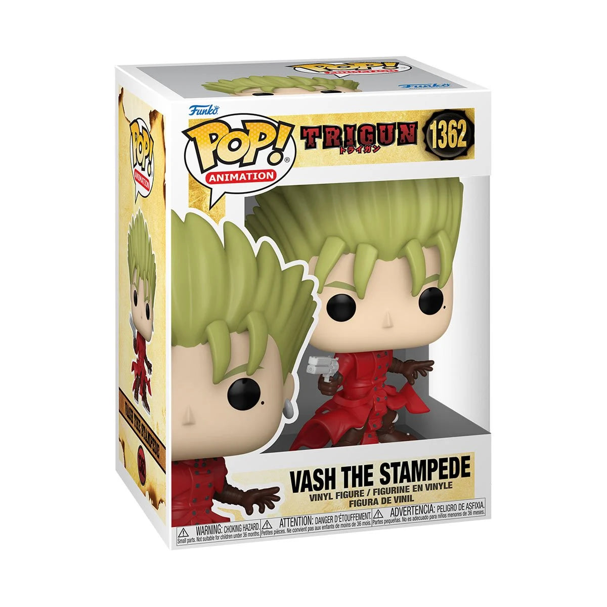 Funko Pop! Animation: Trigun - Vash the Stampede #1362