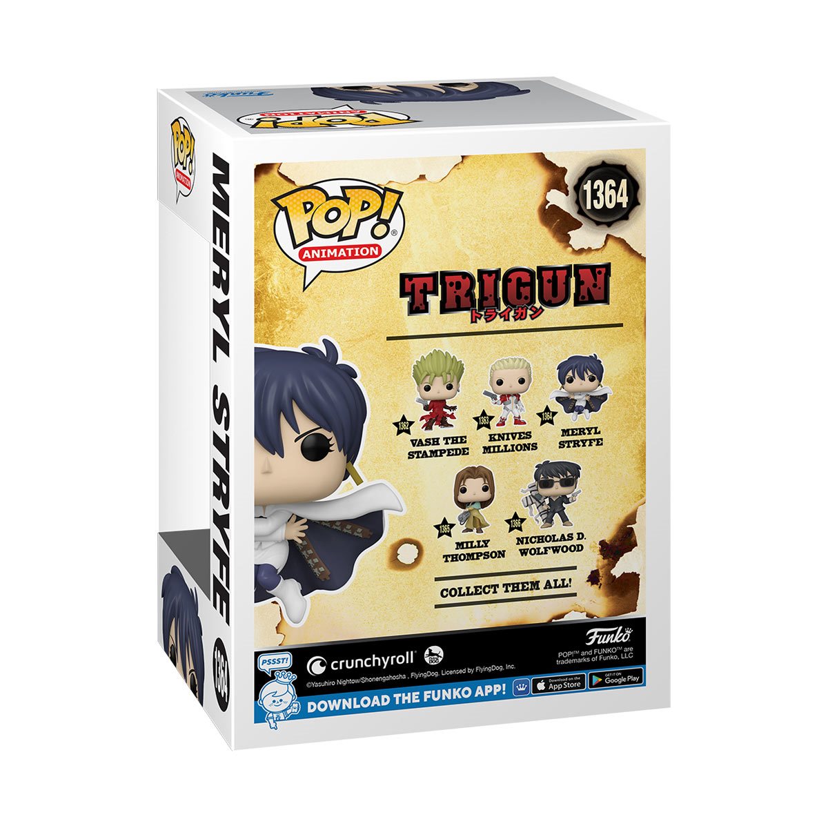 Funko Pop! Animation: Trigun - Meryl Stryfe #1364