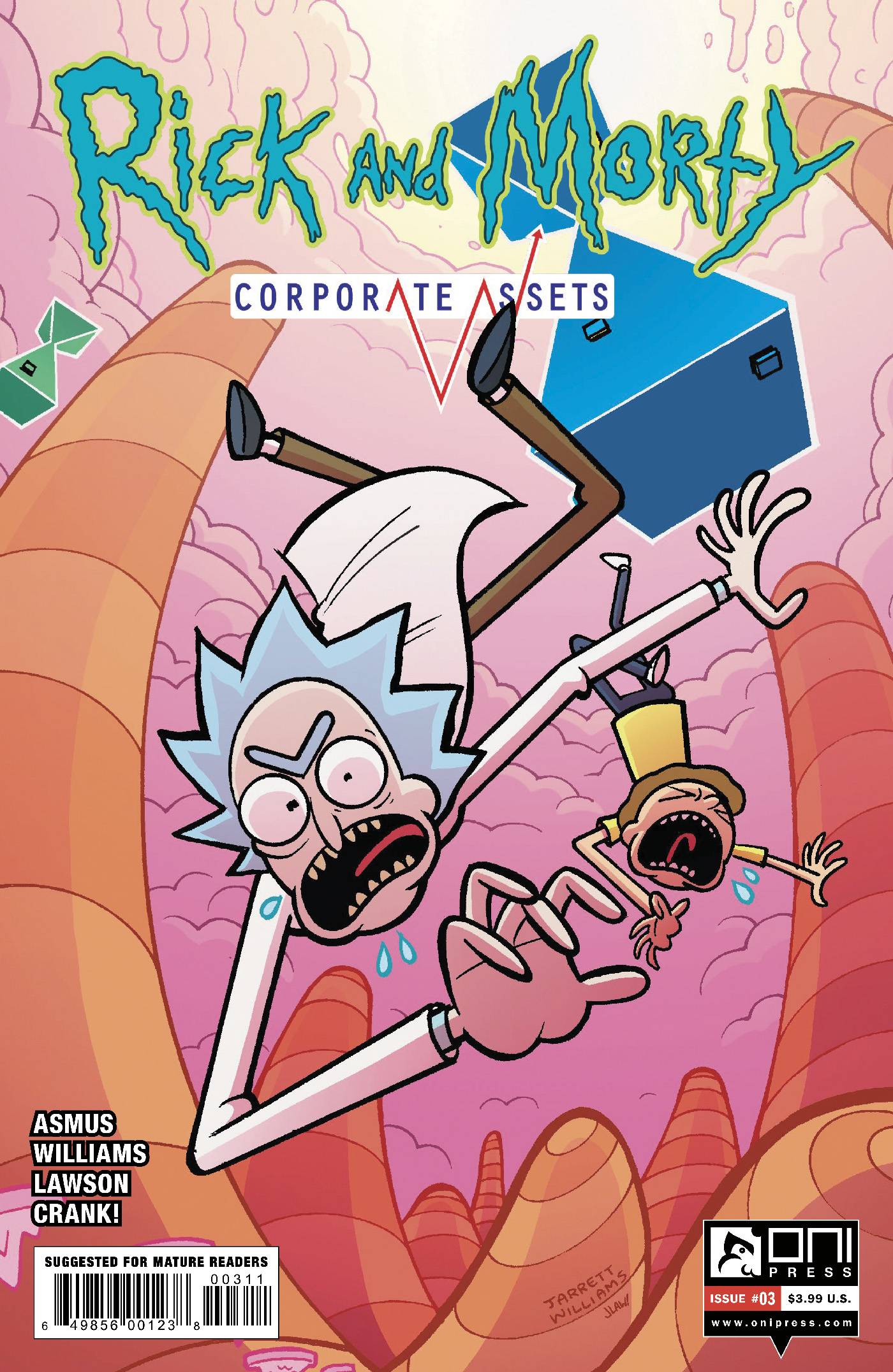 Rick & Morty: Corporate Assets, Issue #3 CVR A