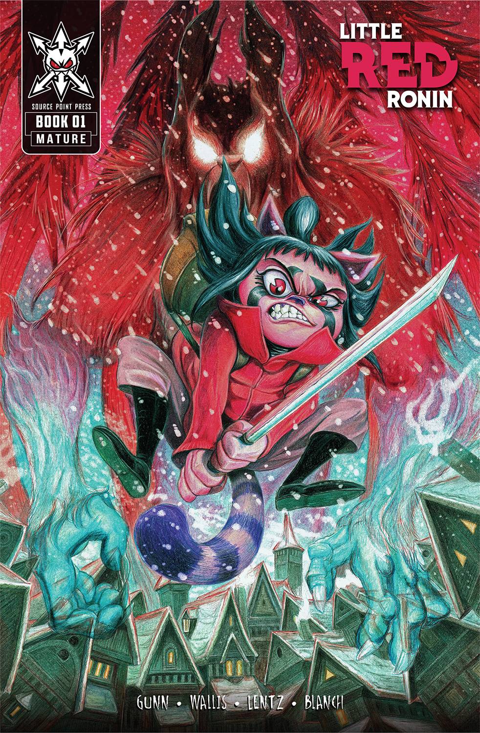 Little Red Ronin, Issue #1 CVR B Valenica