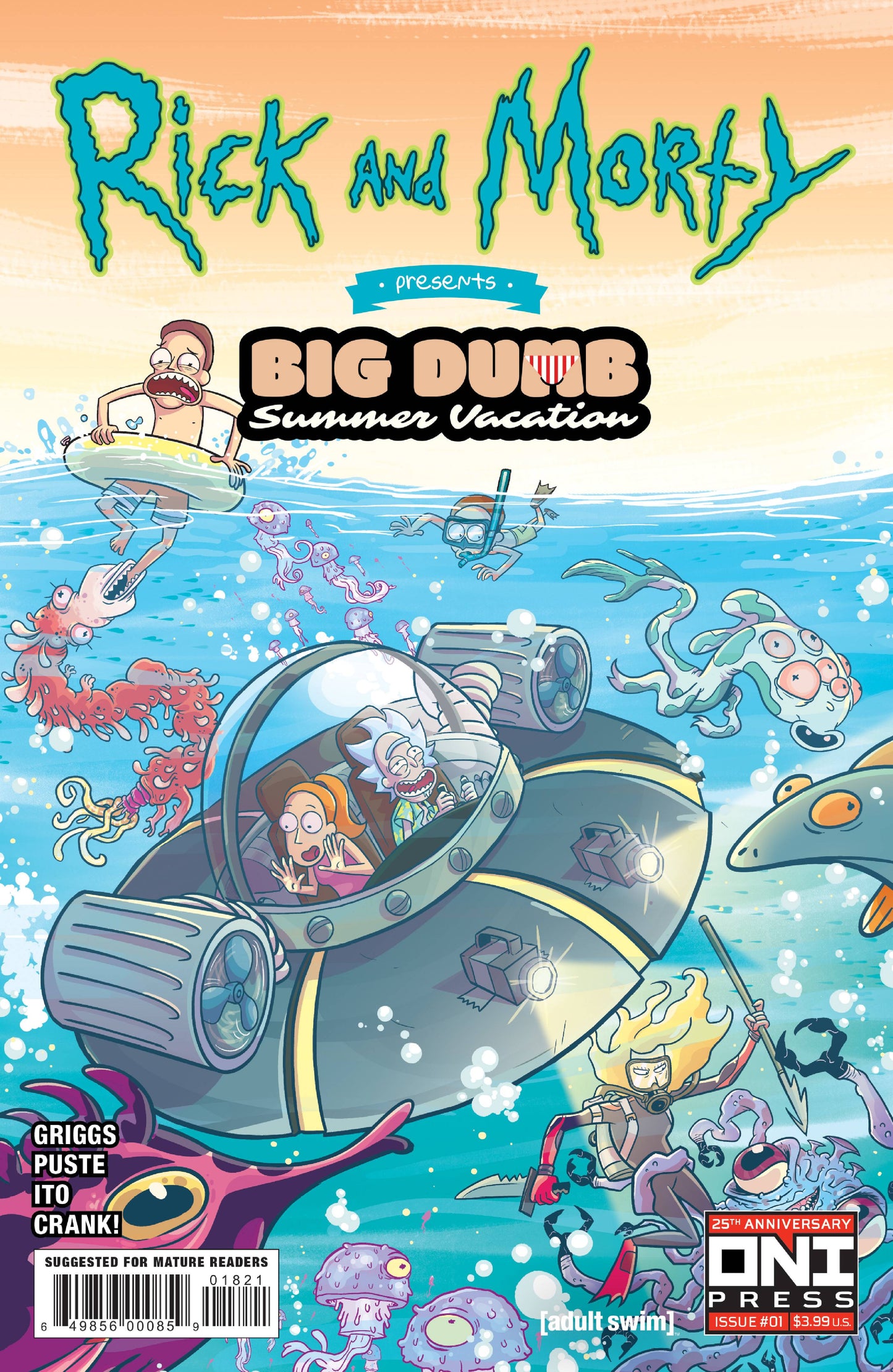 Rick & Morty: Presents - Big Dumb Summer Vacation, Issue #1 CVR B Stresing