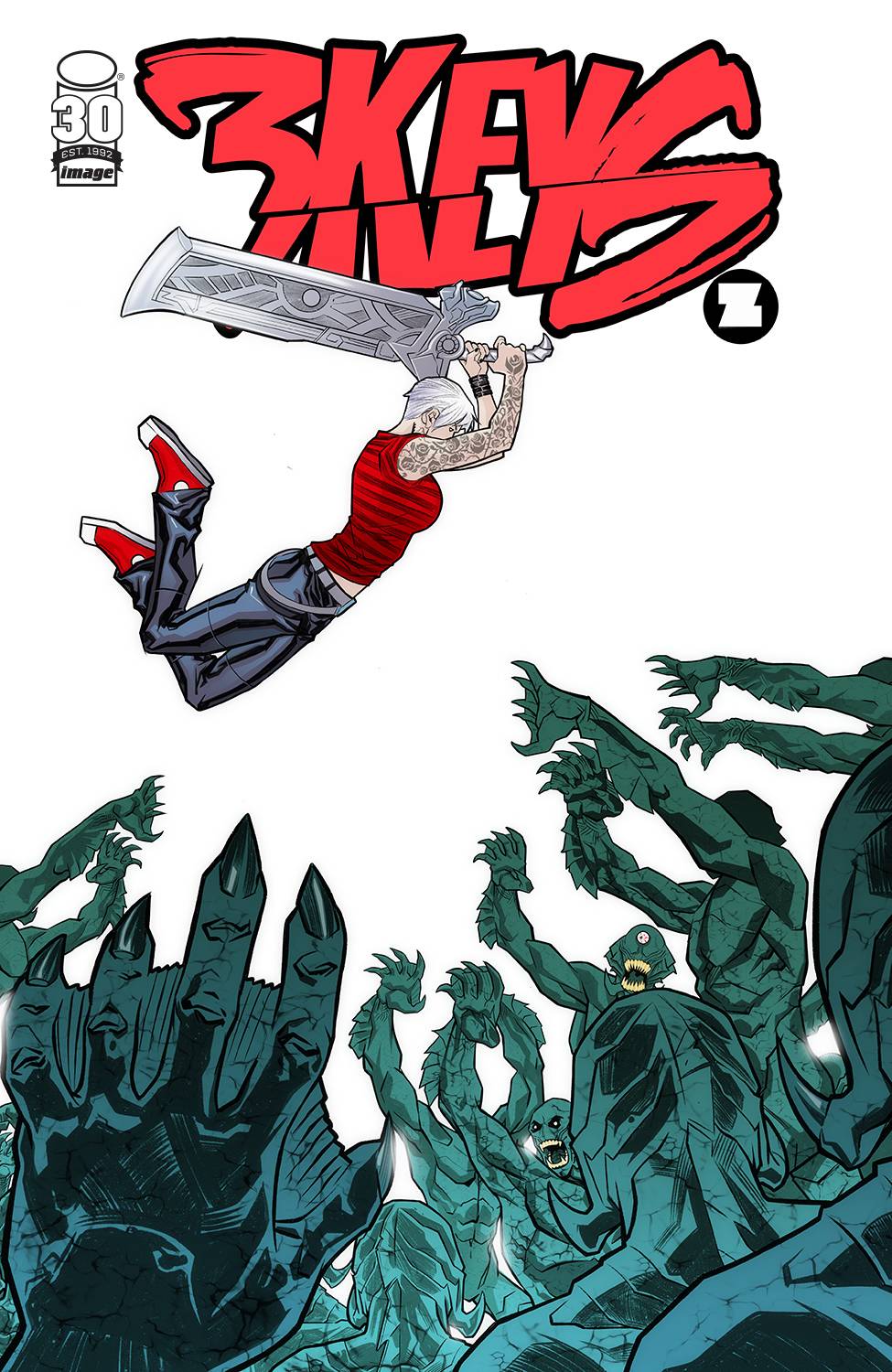 3Keys, Issue #2 (of 5) CVR A MESSINA