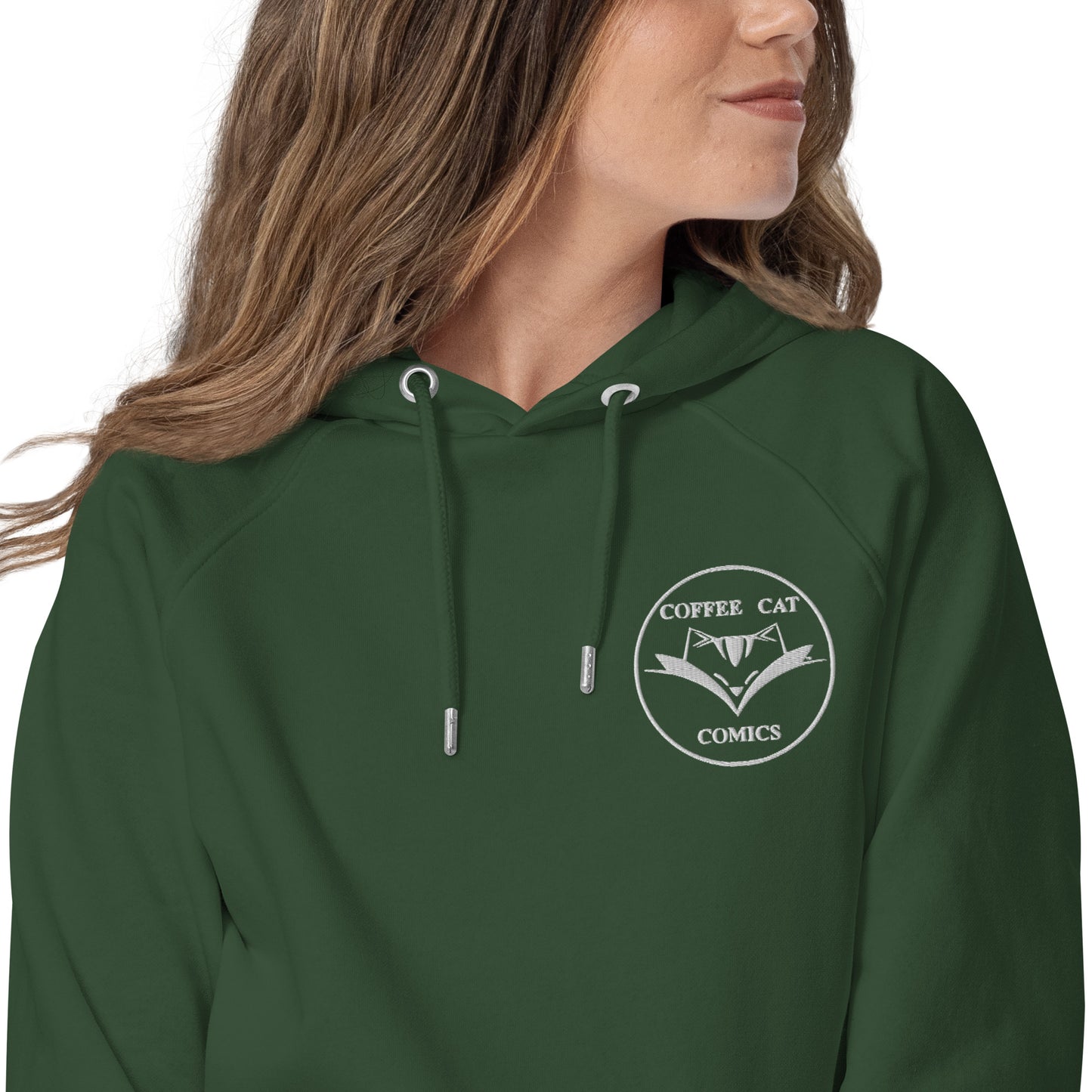 Unisex eco raglan hoodie