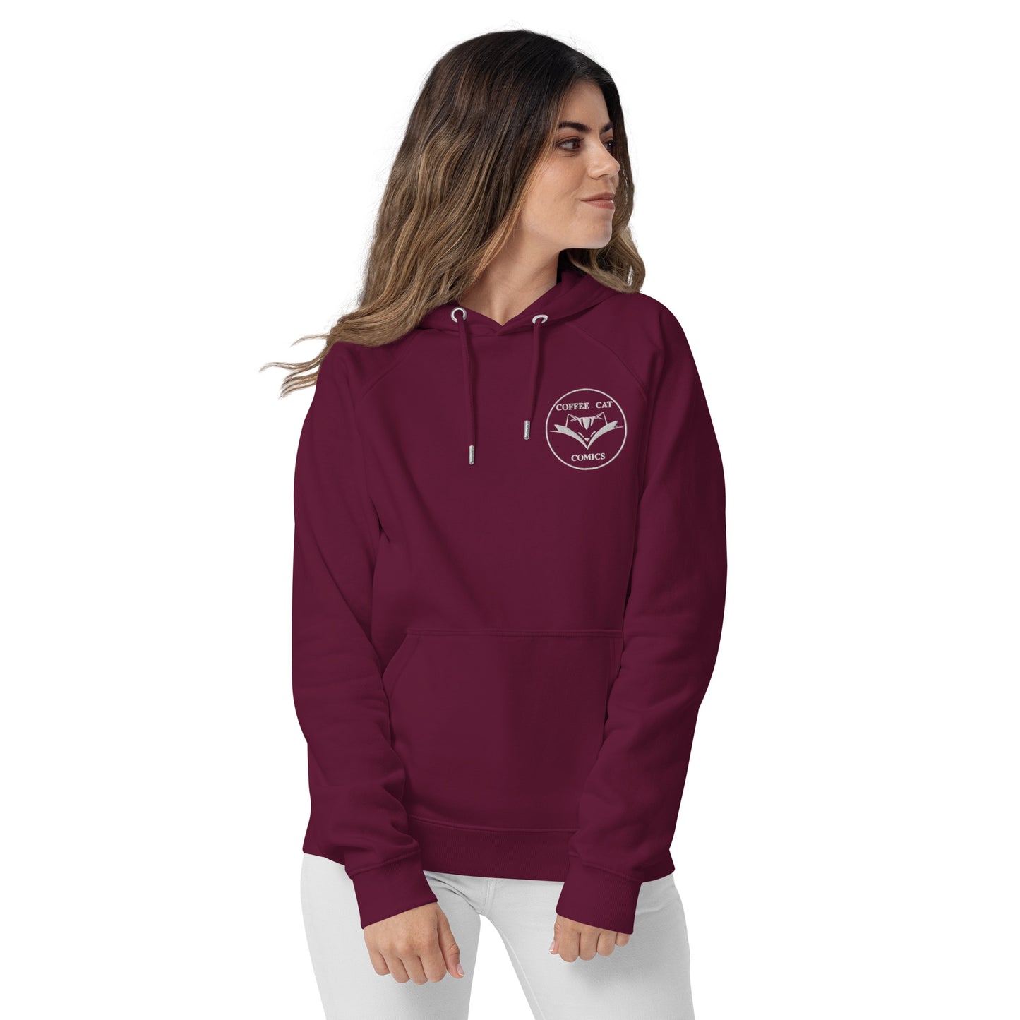 Unisex eco raglan hoodie