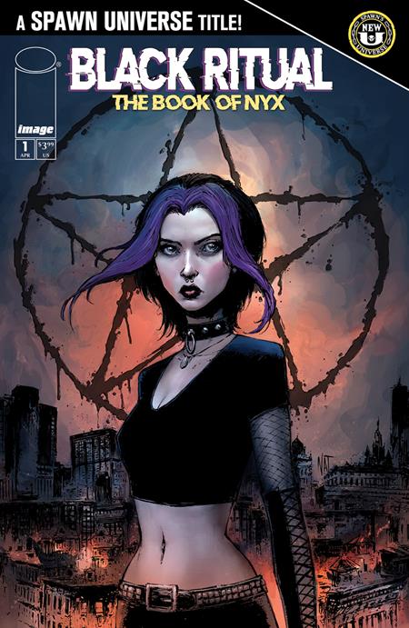 Spawn Black Ritual the Book of Nyx (2025 Image)