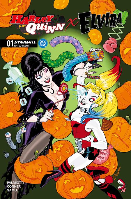 Harley Quinn x Elvira (2025 Dynamite)
