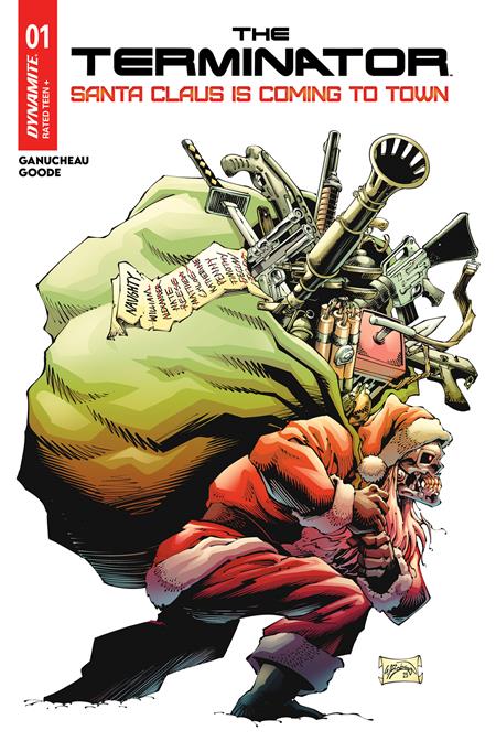 Terminator Santa Claus is Coming to Town (2025 Dynamite)