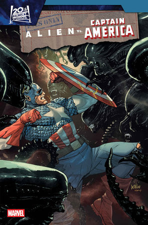 Alien vs. Captain America (2025 Marvel)