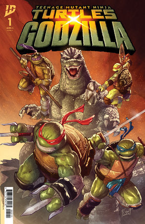 Teenage Mutant Ninja Turles x Godzilla (2025 IDW)
