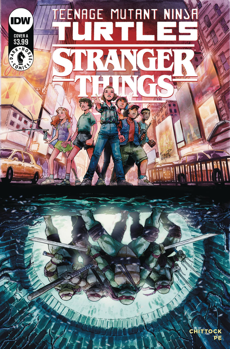 Teenage Mutant Ninja Turtles Stranger Things (2023 IDW)