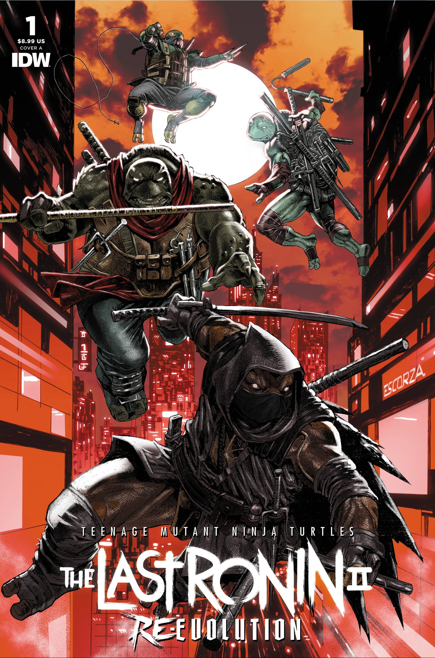 Teenage Mutant Ninja Turtles the Last Ronin II Re-Evolution (2023 IDW)