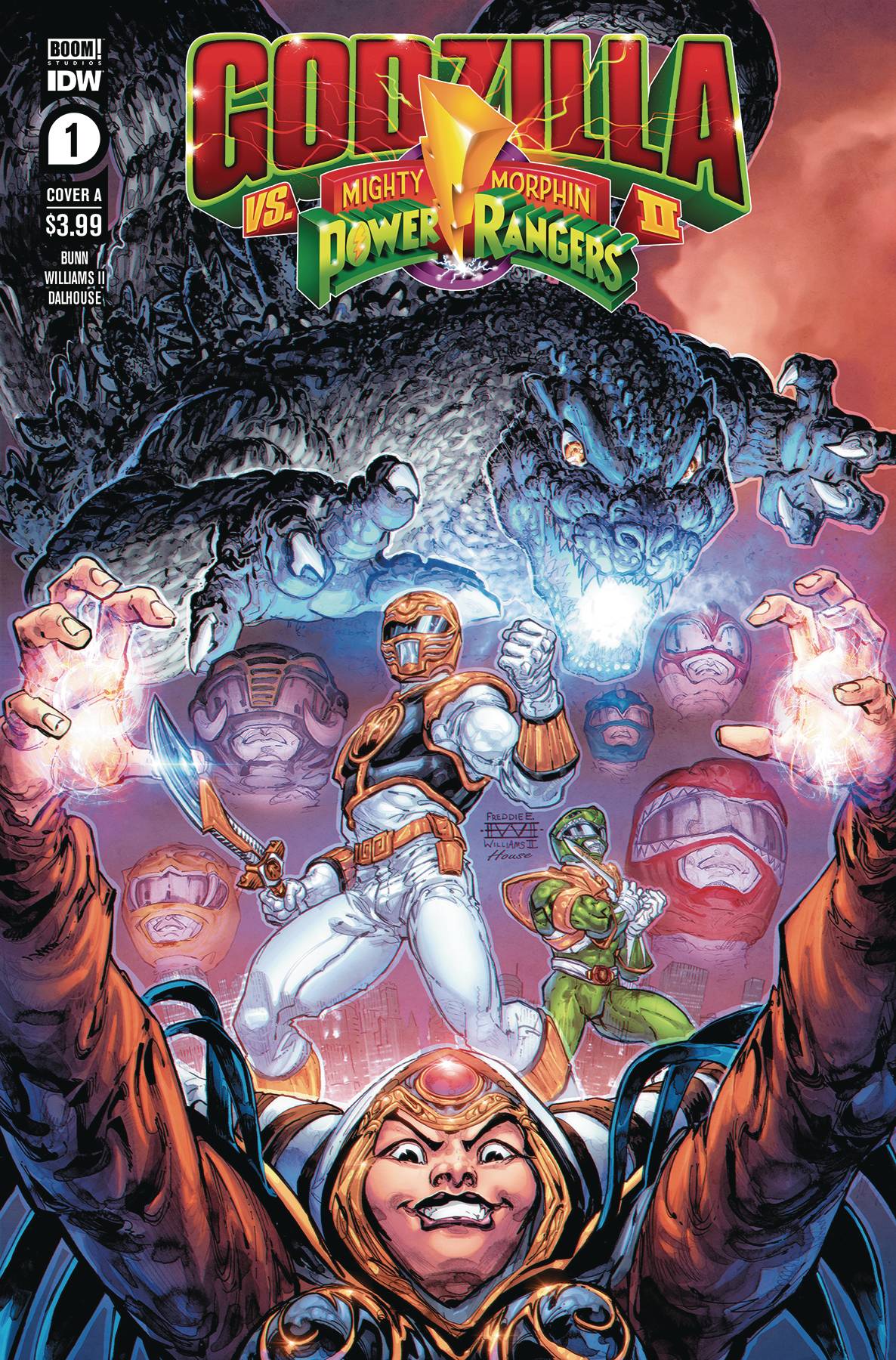 Godzilla vs. the Mighty Morphin Power Rangers II (2024 IDW)