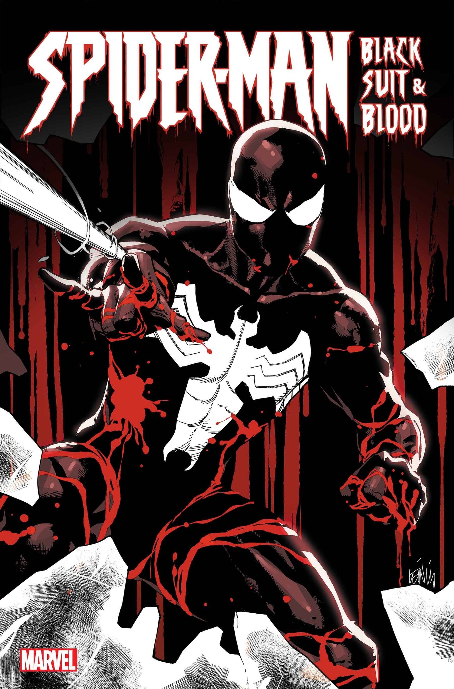 Spider-Man Black Suit and Blood (2024 Marvel)