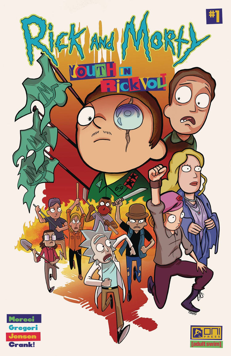 Rick and Morty Youth in Rickvolt (2024 Oni Press)