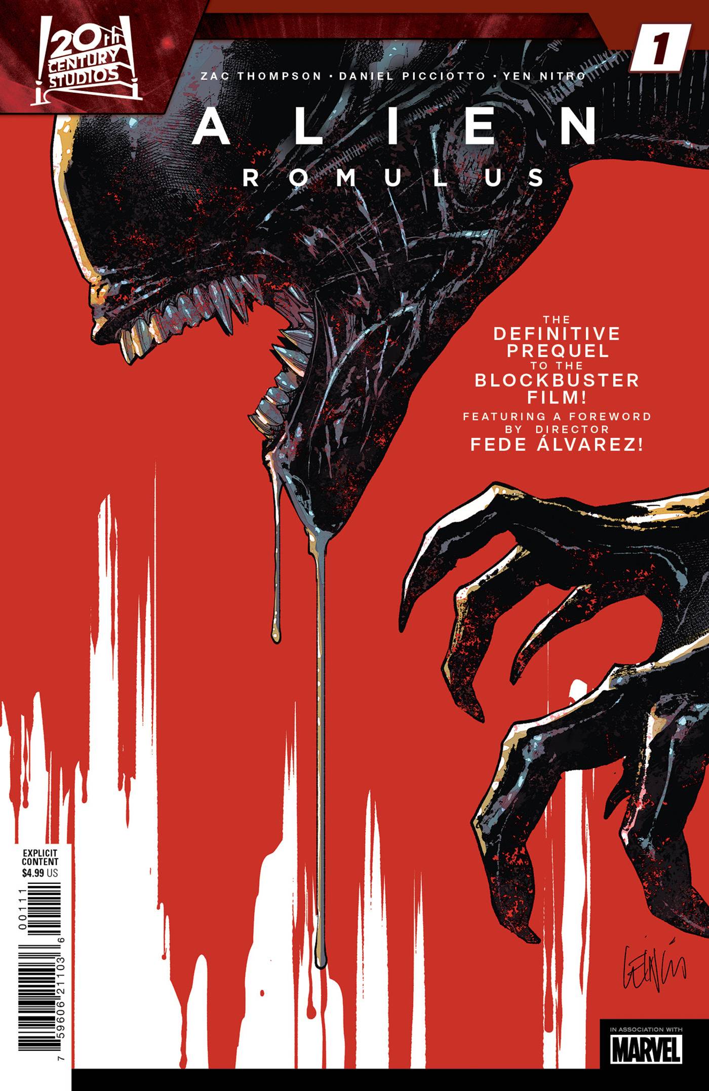 Alien Romulus (2024 Marvel)