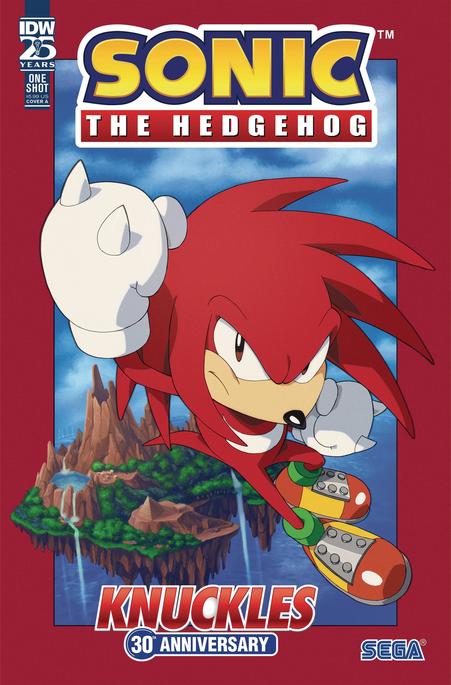 Sonic the Hedgehog Knuckles' 30th Anniversary Special (2024 IDW)