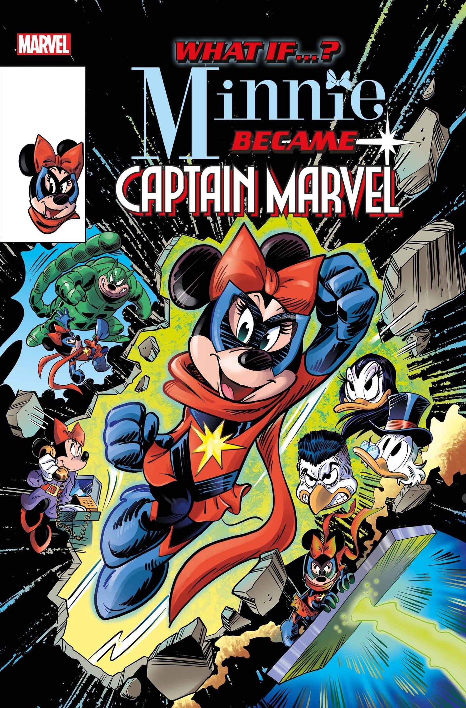 What If Minnie Became Captain Marvel (2024 Marvel)