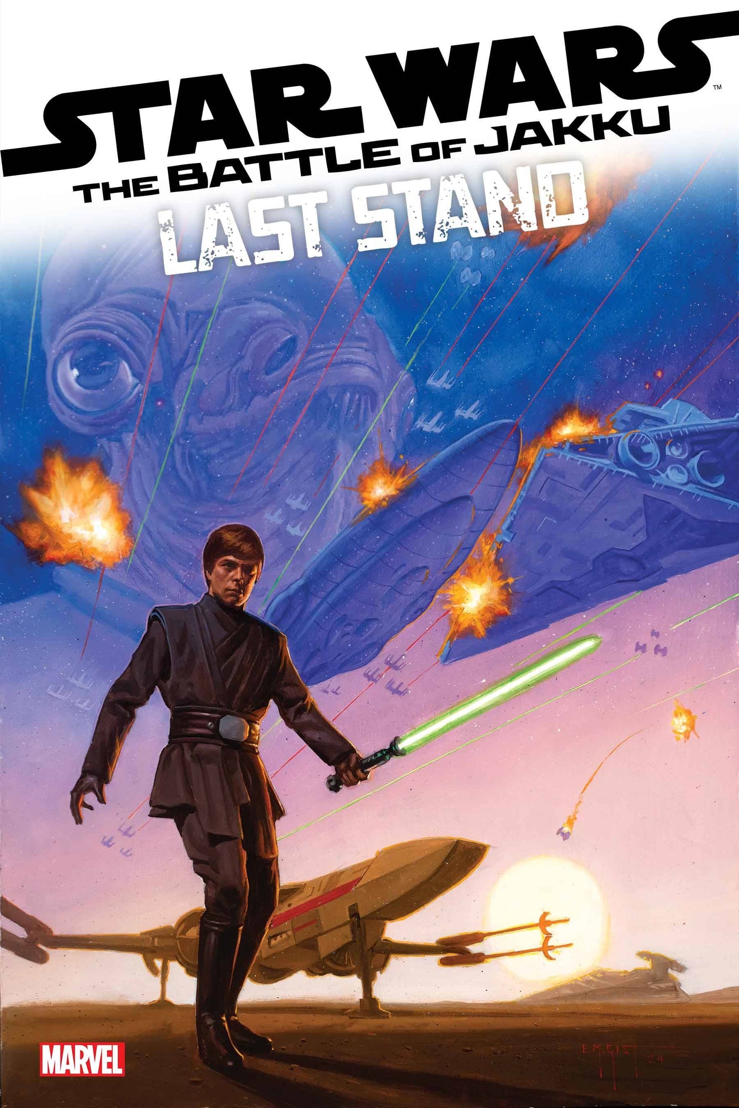 Star Wars The Battle of Jakku Last Stand (2024 Marvel)
