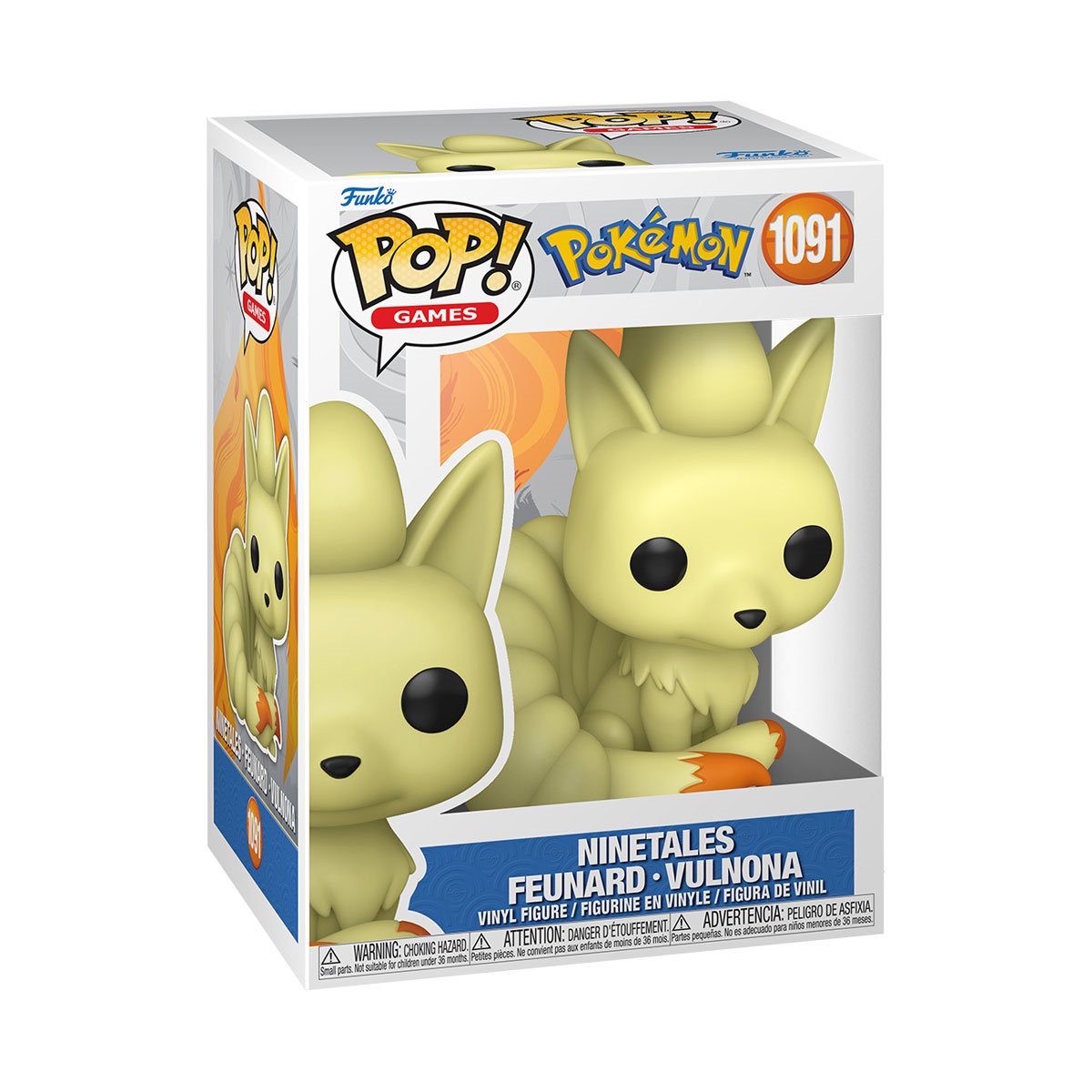 Funko Pop! Games: Pokemon - Ninetales #1091