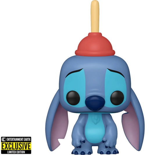 Funko Pop! Disney: Lilo & Stitch - Stitch with Plunger #1354 (Entertainment Earth Exclusive)