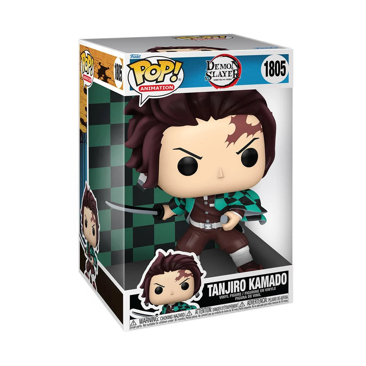 Funko Pop! Jumbo - Animation: Demon Slayer - Tanjiro Kamado #1805
