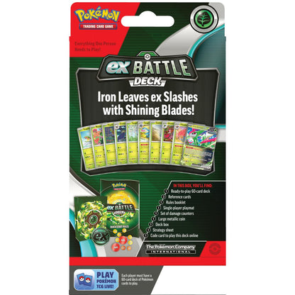 Pokémon TCG: Iron Leaves ex Battle Deck