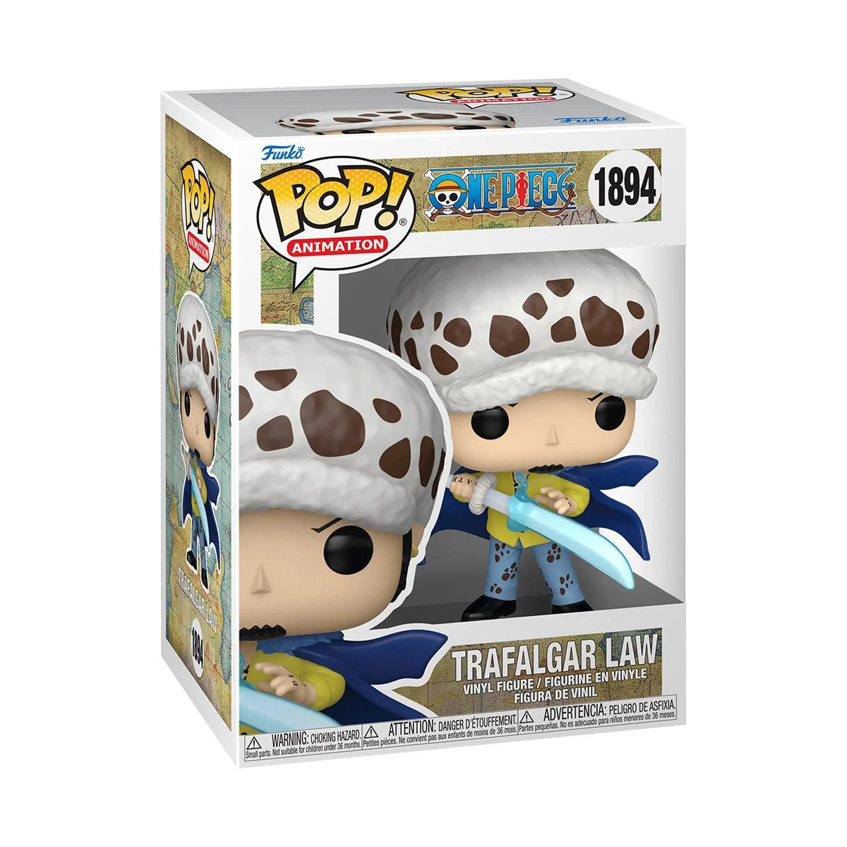 Funko Pop! Animation: One Piece - Trafalgar Law (Anesthesia) #1894