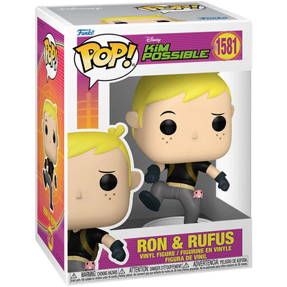 Funko Pop! Television: Kim Possible - Ron & Rufus #1581