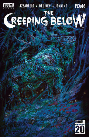 Creeping Below, Issue #4 (of 5) CVR A DEL REY