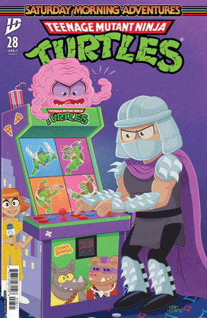 TMNT: Saturday Morning ADV, Issue #28 CVR B Hunting