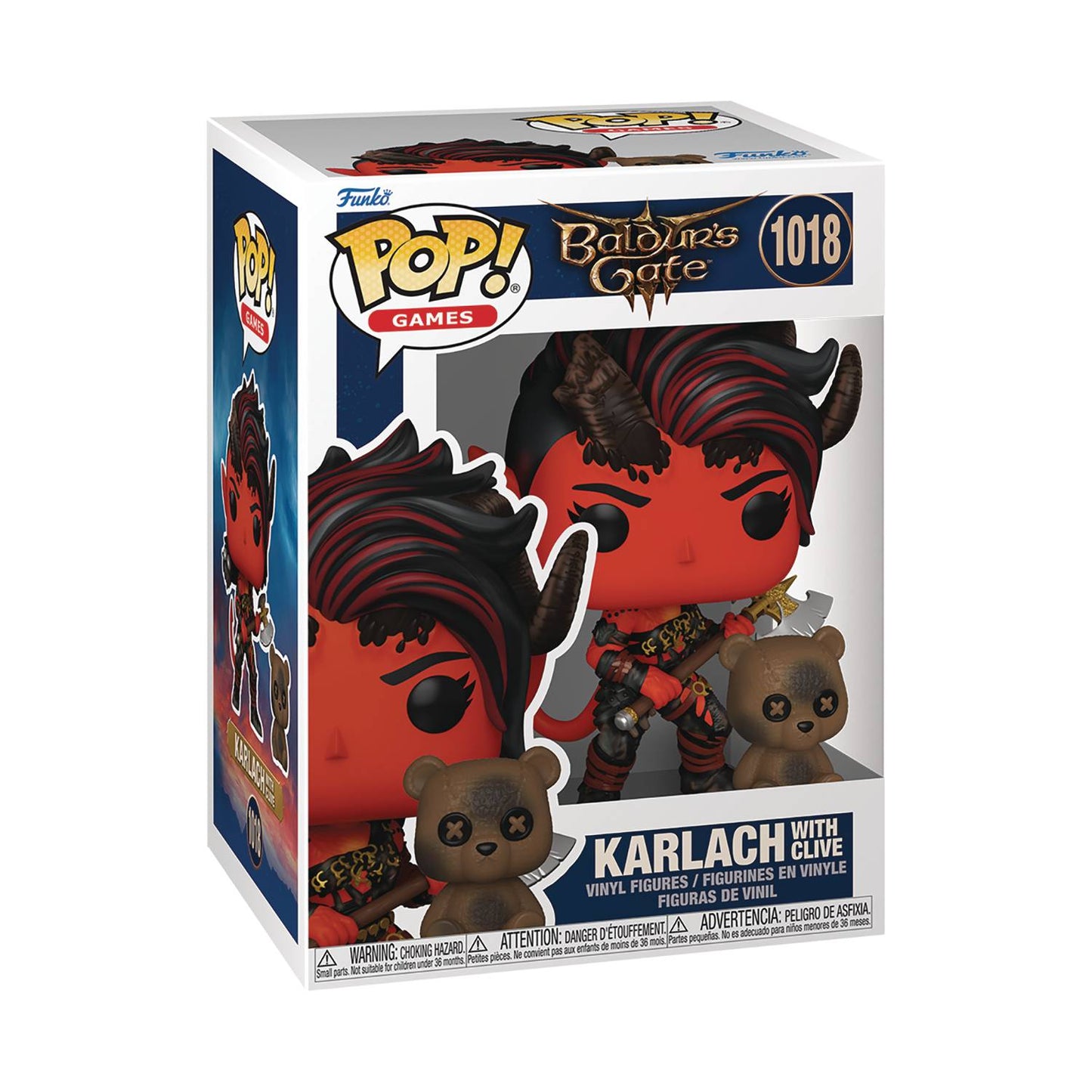 Funko Pop! Games: Baldur's Gate 3 - Karlach & Clive #1018