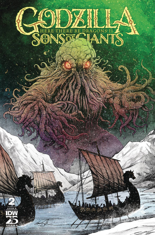 Godzilla: Here There Be Dragons II - Sons of Giants, Issue #2 Cover B