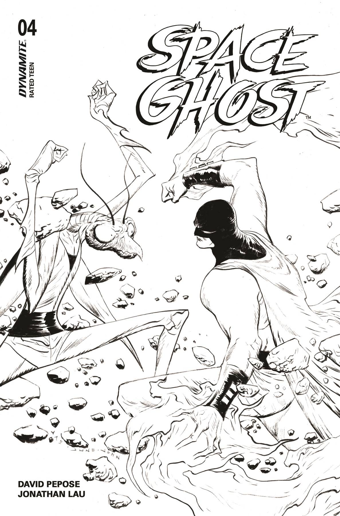 Space Ghost, Issue #4 Cover H 1:15