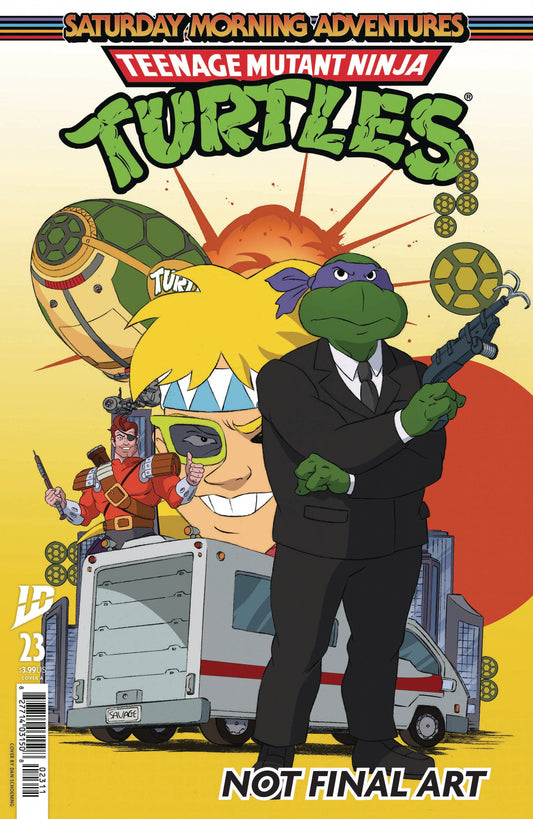 TMNT: Saturday Morning ADV, Issue #23 CVR A SCHOENING