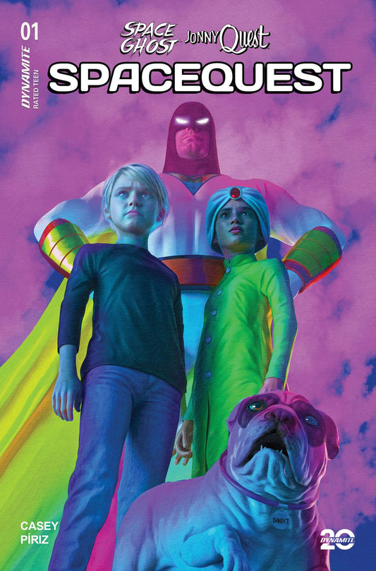 Space Ghost, Jonny Quest: Space Quest, Issue #1 CVR A SPEARS