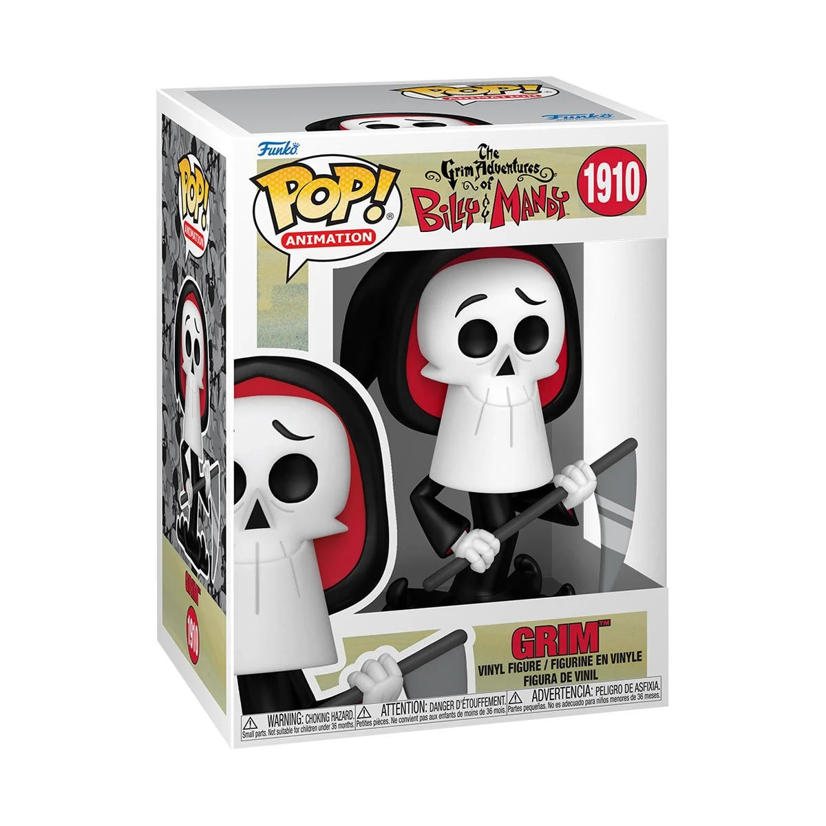 Funko Pop! Animation: The Grim Adventures of Billy & Mandy - Grim #1910